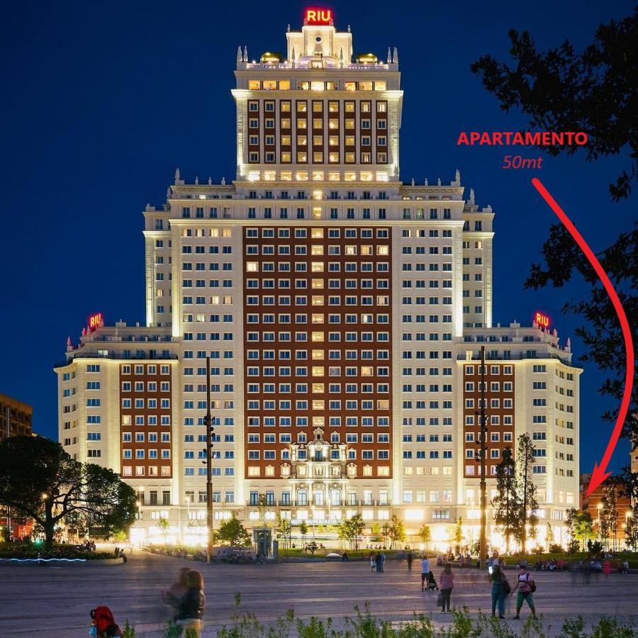 Centrico Plaza Espana - Gran Via II Madrid Esterno foto